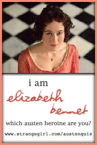 I am Elizabeth Bennet!